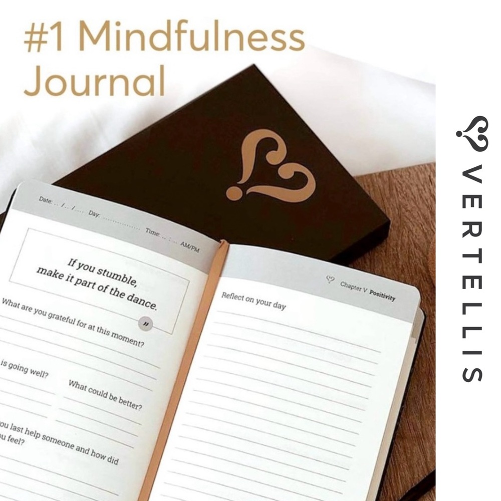 NEW!| Vertillis|Self-Care Gratitude Journal Inspirational•Reflection•Mindfulness